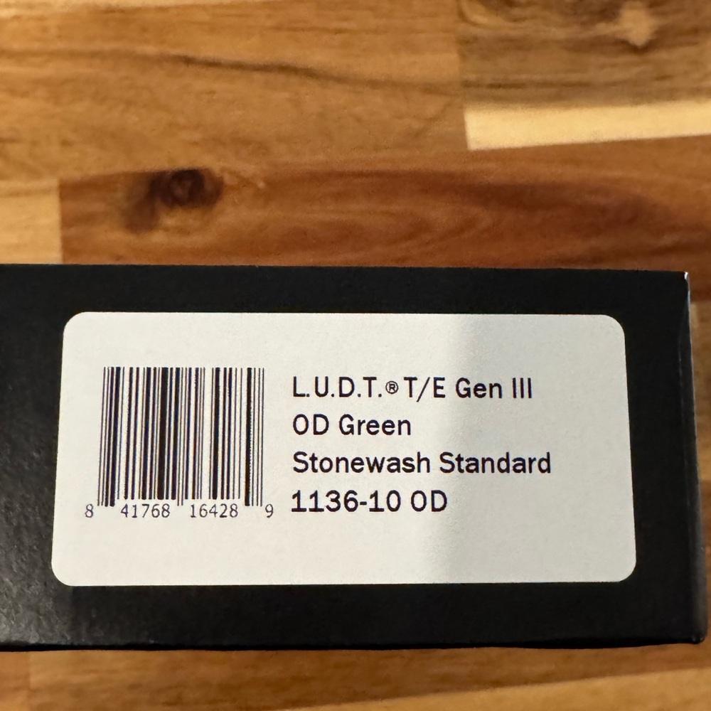 Microtech L.U.D.T. Tanto edge BNIB - Picture 6 of 6